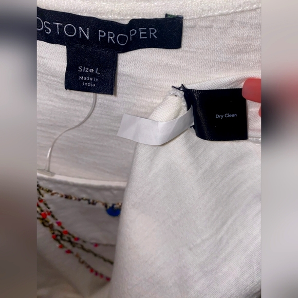 Boston Proper Shell Tee-Shirt - Picture 7 of 7